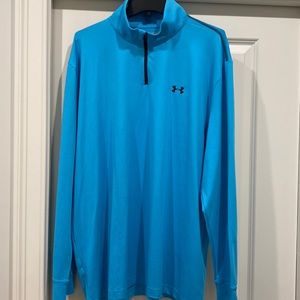 Blue Under Armour Quarter Zip